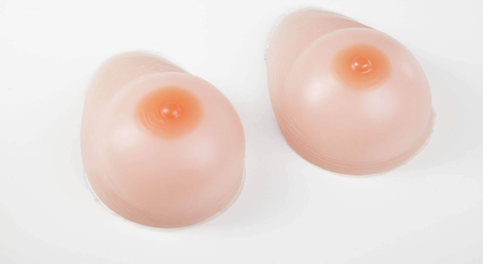 Illustration de faux seins en silicone